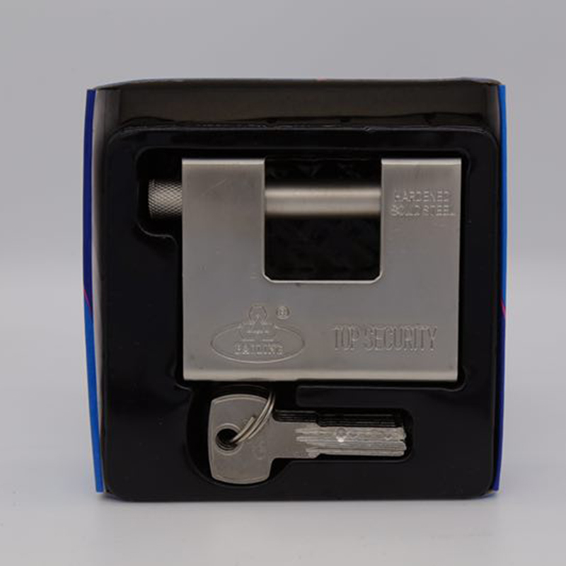 Lock head anti-theft padlock pry anti-shear warehouse door lock blade padlock giant transverse beam