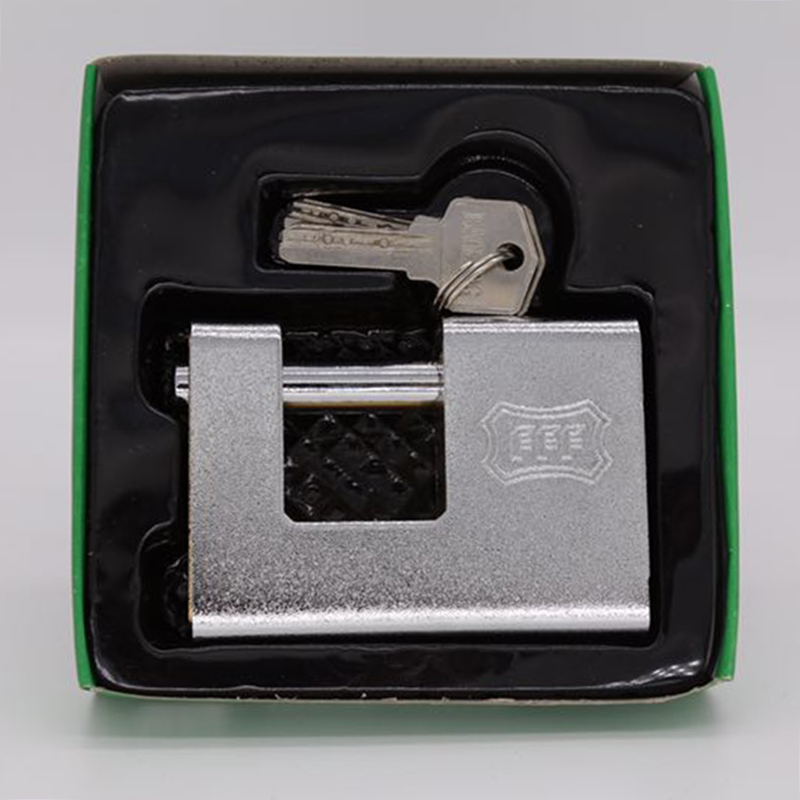 Lock head anti-theft padlock pry anti-shear warehouse door lock blade padlock giant transverse beam
