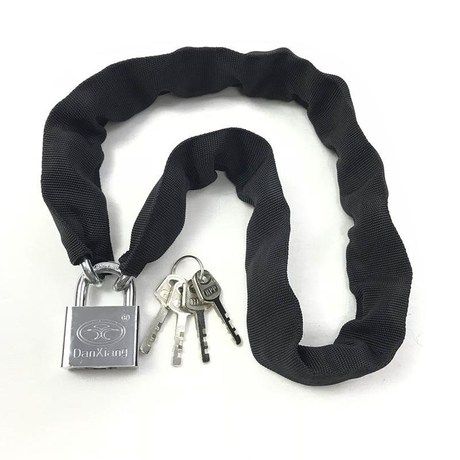 Lock burglar extension chain chain Lock small household extension thin bicycle battery car thick sliding door