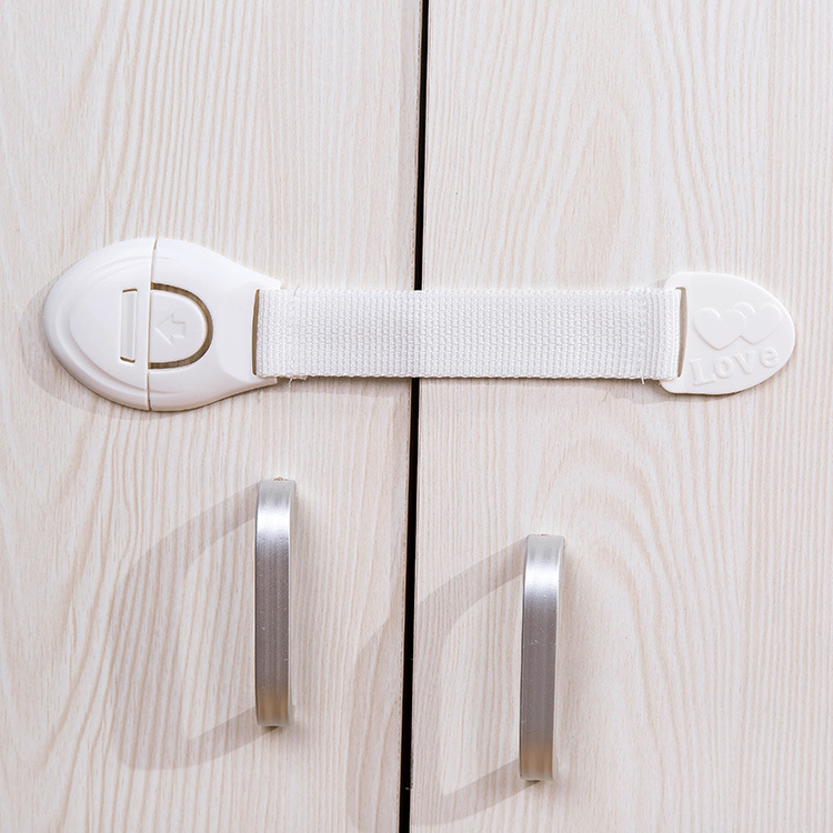 1254 Baby Supplies Baby Safety Lock Children Drawer Lock Cabinet Door Lock Multi-Function Lengthened Lock