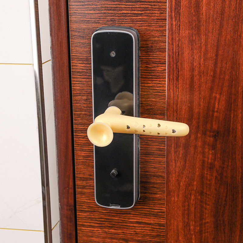 Door Handle Protective Cover Pad Children&#039;s Door Lock Silicone Door Handle Sheath Window Door Handle Anti-Collision