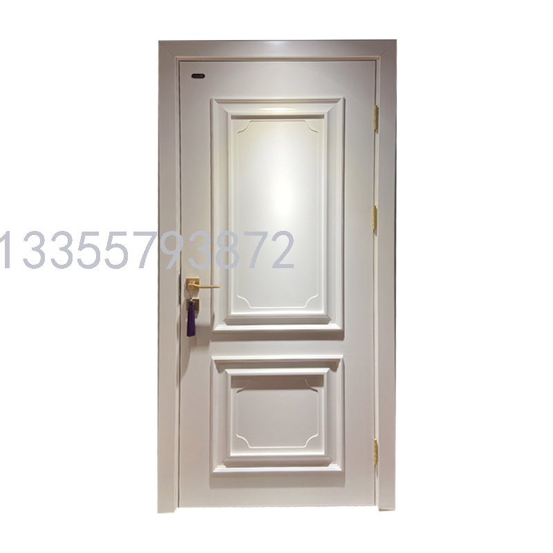 Class A Anti-Theft Door Household Entrance Door Smart Fingerprint Lock Door Steel Safety Door
