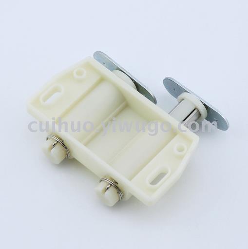 Double Door Collision Bead Rebounder Cabinet Door Suction Press Elastic Self-Bullet Device Invisible Cabinet Magnetic Touch-Free Handle Self-Locking Door