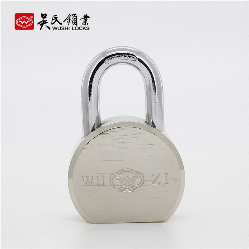 Long and Short Beam round Steel Lock Household Anti-Pry Door Lock Warehouse Anti-Theft Lock Waterproof Anti-Rust Copper Core Padlock