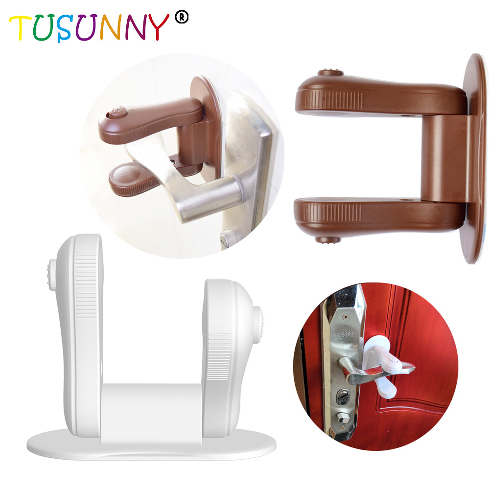 Multifunctional Baby Handle Lock Children&#039;s Safety Lock Baby Protection Children&#039;s Supplies Multifunctional Lock Anti-Open Door