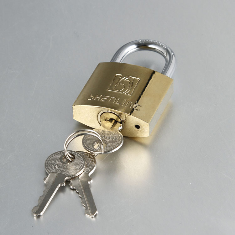 River gods factory direct straight to open the padlock 25mm Titanium Safety Doors lock wholesale