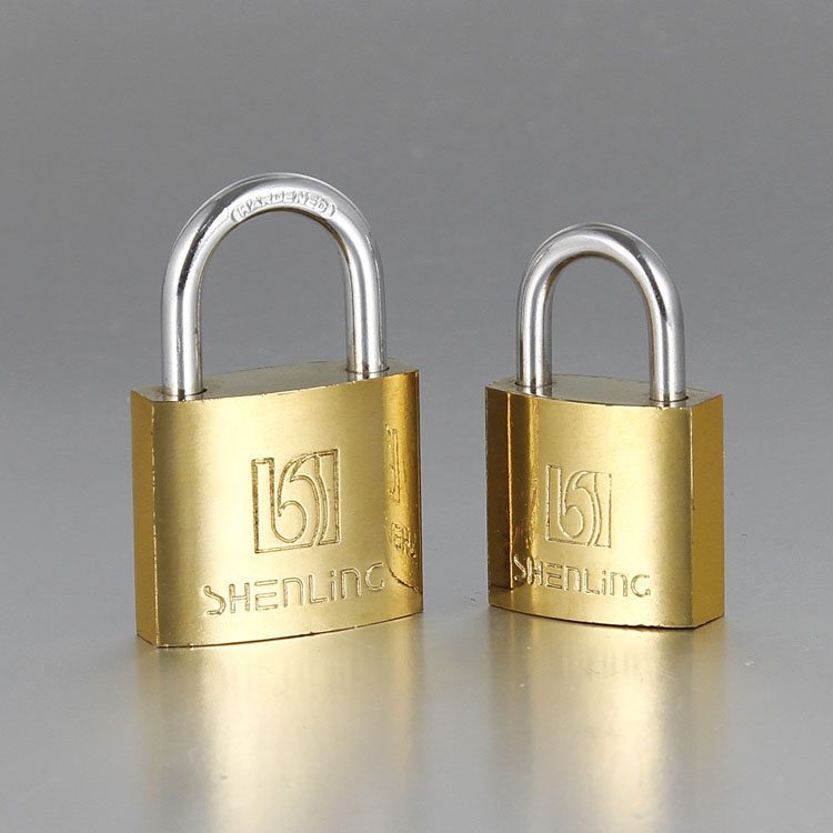 River gods factory direct straight to open the padlock 25mm Titanium Safety Doors lock wholesale