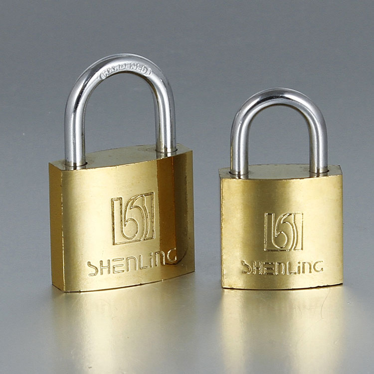 River gods factory direct straight to open the padlock 25mm Titanium Safety Doors lock wholesale