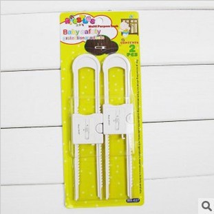 Manufacturer Baby Safety Lock U-Lock Yiwu Guaranteed Delivery Drawer Lock Lock Cabinet Door Lock Child Protection