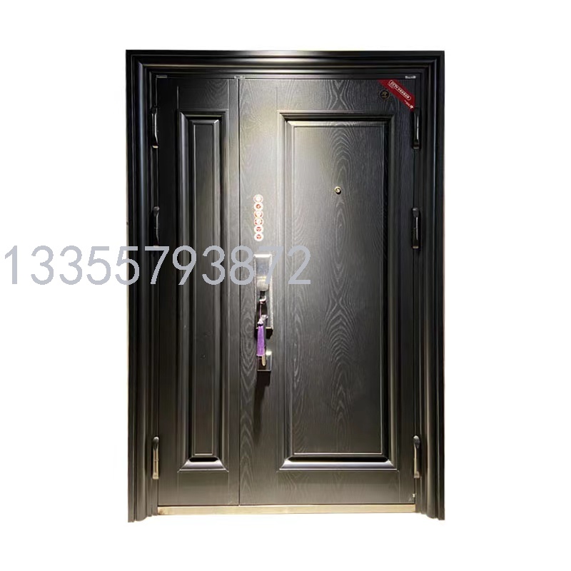 Class A Anti-Theft Door Household Entrance Door Smart Fingerprint Lock Door Steel Safety Door