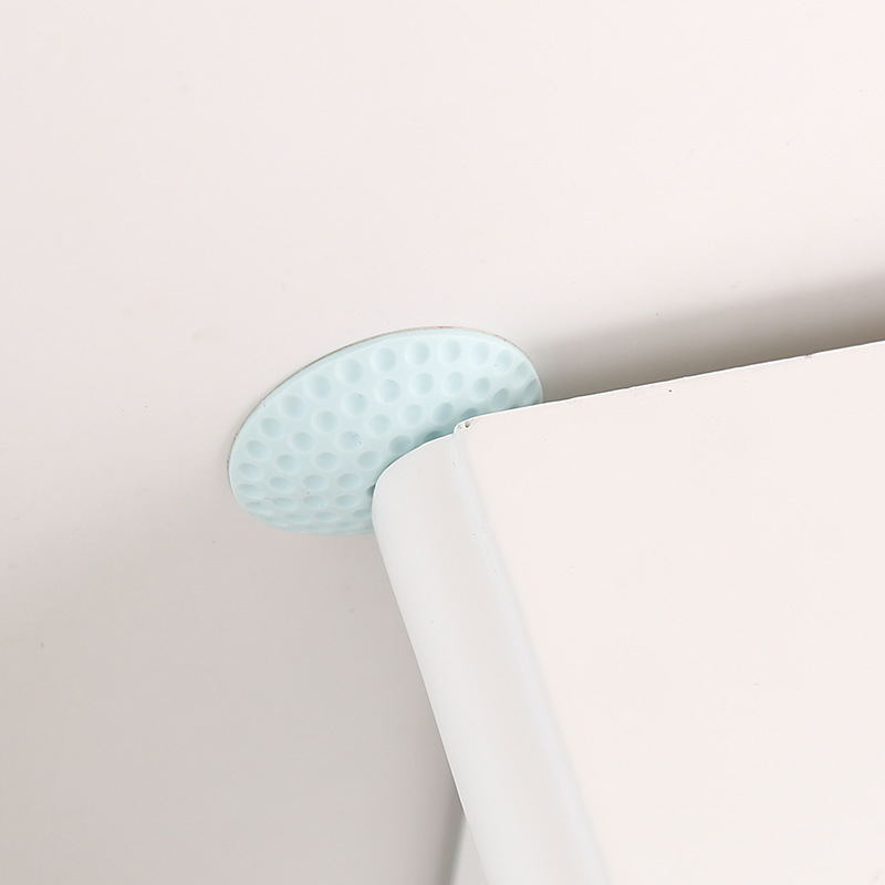 Thickened wall anti-collision mat door rear silent anti-collision mat door handle lock protective mat rubber anti-shock