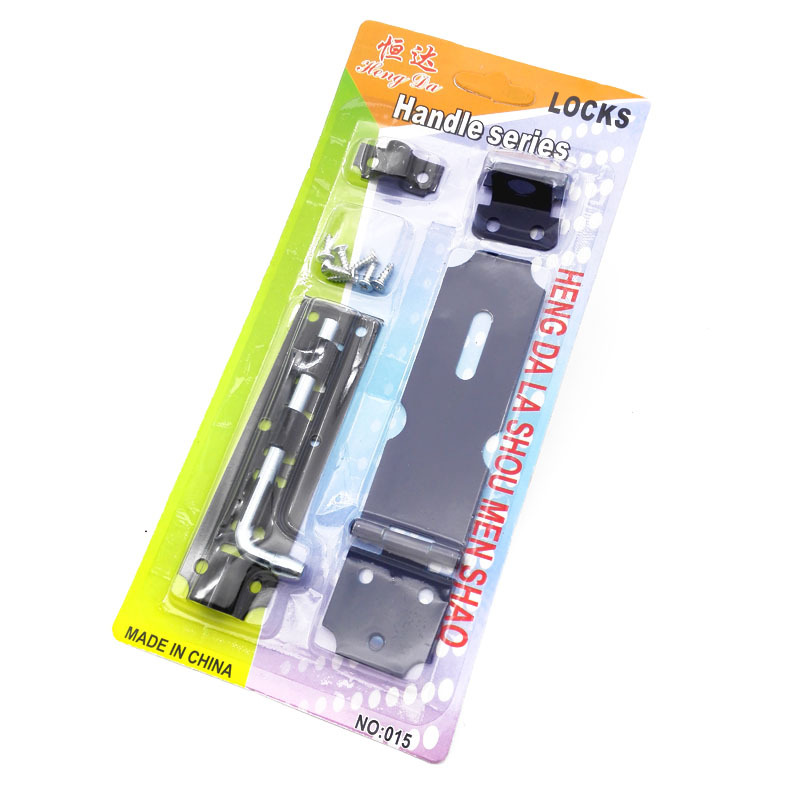 D2242 Lock bolt combination security door bolt Hardware tools Yiwu 2 yuan wholesale