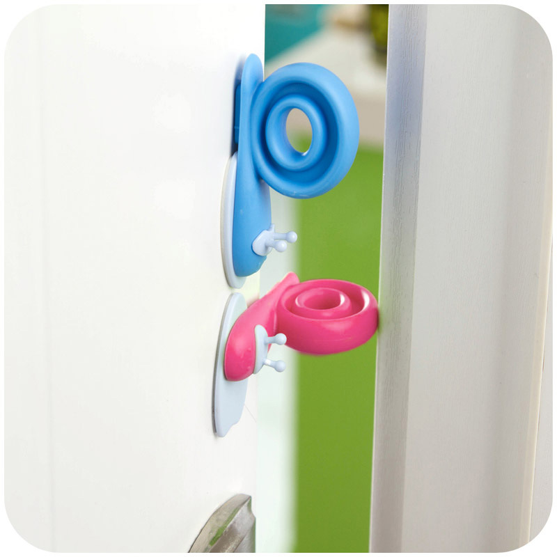 Anti-Clamp Hand Safety Door Stop Snail Door Card Children&#039;s Safety Door Stop Anti-Reverse Lock Safety Door Stopper Windproof Cartoon Door Stop