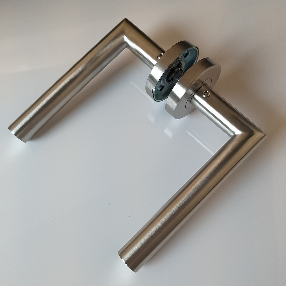 Supply Hollow 201 304 Stainless Steel Engineering Channel Fire Protection Inner Door Steel Door Handle Handle Lock
