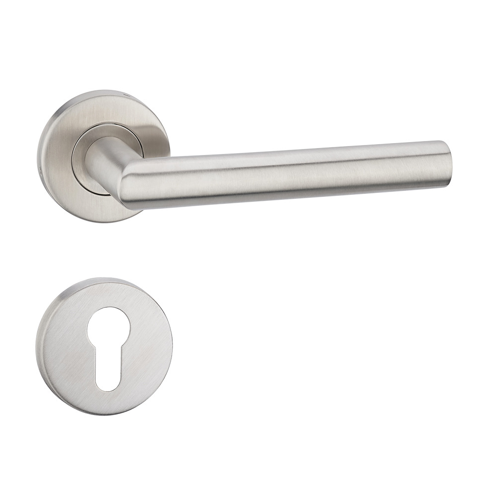 Supply Hollow 201 304 Stainless Steel Engineering Channel Fire Protection Inner Door Steel Door Handle Handle Lock