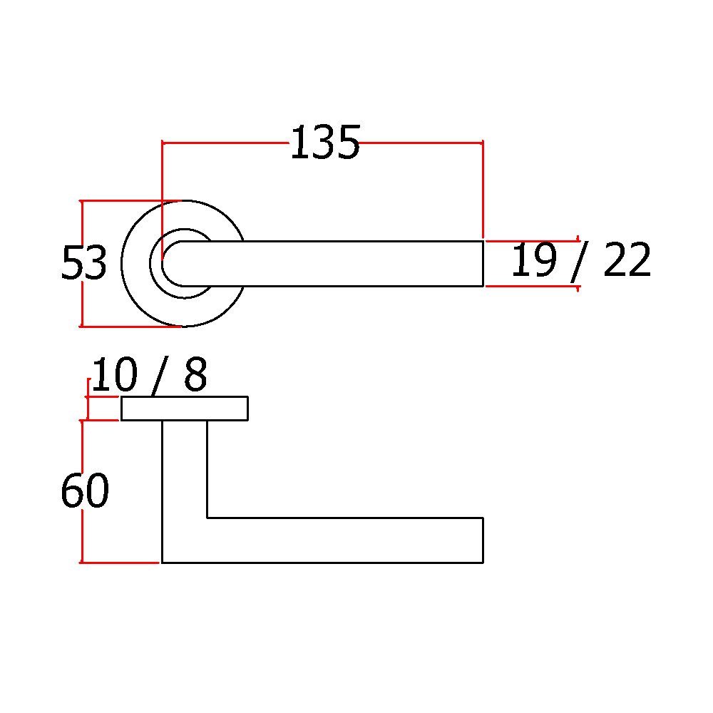 Supply Hollow 201 304 Stainless Steel Engineering Channel Fire Protection Inner Door Steel Door Handle Handle Lock