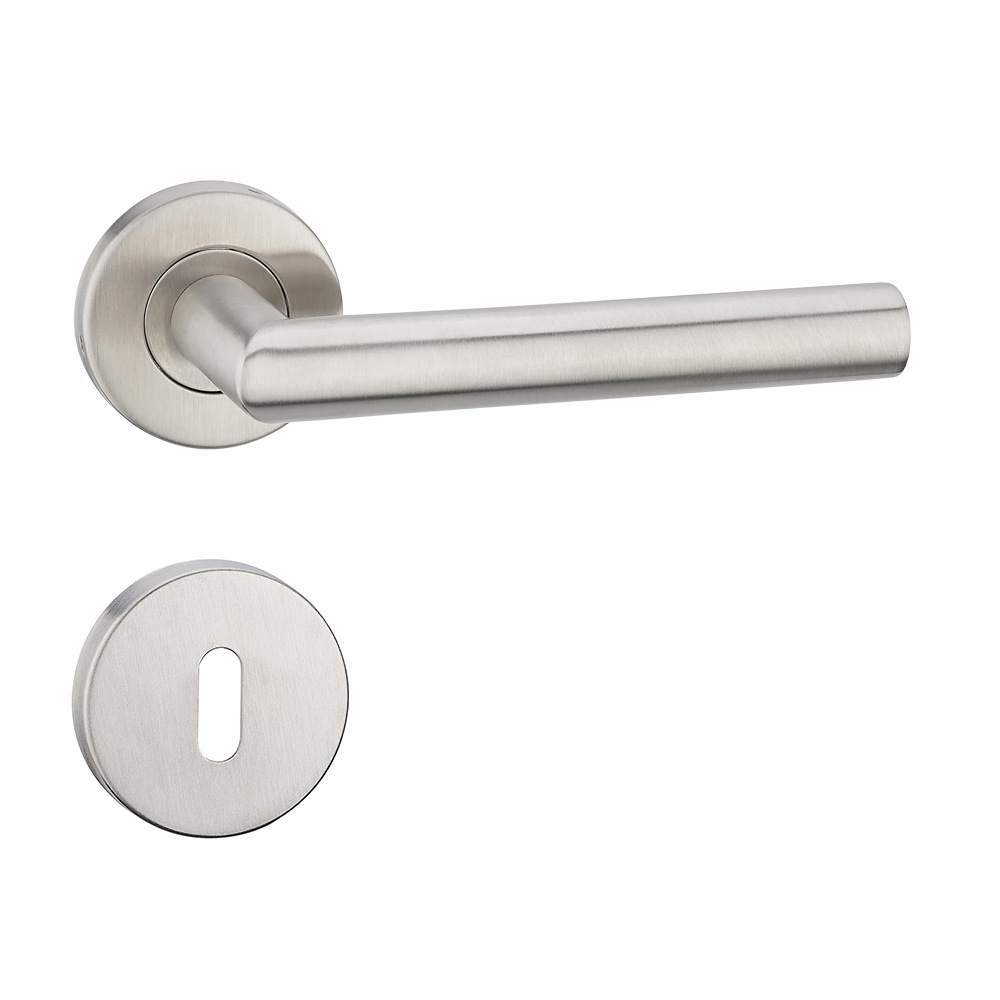 Supply Hollow 201 304 Stainless Steel Engineering Channel Fire Protection Inner Door Steel Door Handle Handle Lock