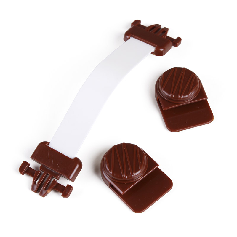 Lengthened Children&#039;s Home Safety Lock Refrigerator Lock Anti-Baby Hair Clip Hand Drawer Lock Cabinet Door Lock