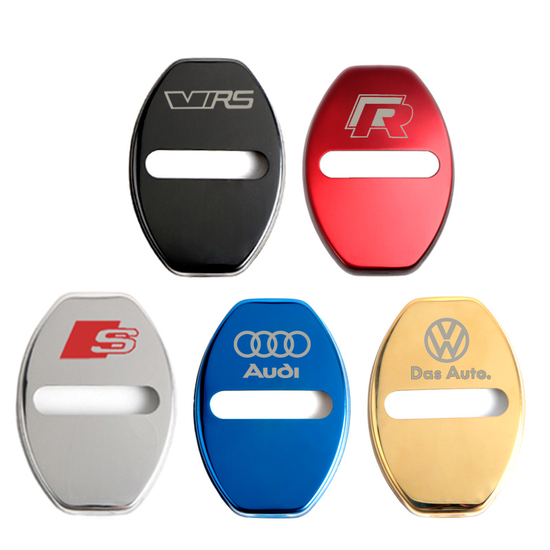 Applicable to Lada Lada Renault Alpha Toyota TRD Door Lock Protective Cover Red