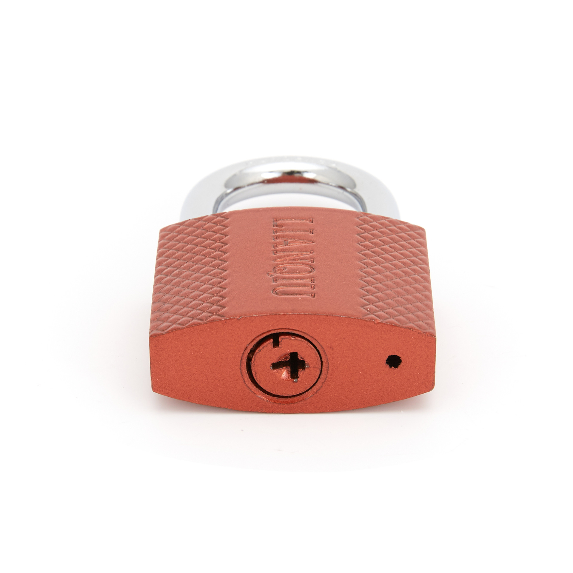 Grid Red Bronze Cross Lock Old-Fashioned Door Lock Security Lock Longevity Safe Lock Household Open Small Longevity Safe Lock Padlock Factory Direct Wholesale