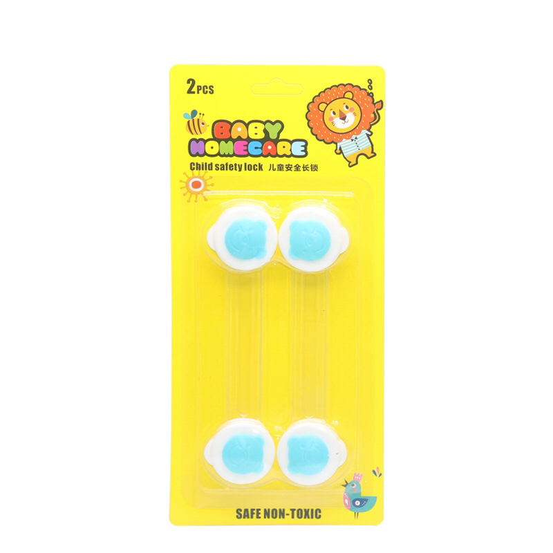 A169 Children&#039;s Safety Lock Multifunctional Baby Safety Lock Indoor Anti-Clamp Hand Chest of Drawer Door Pair Unlocking