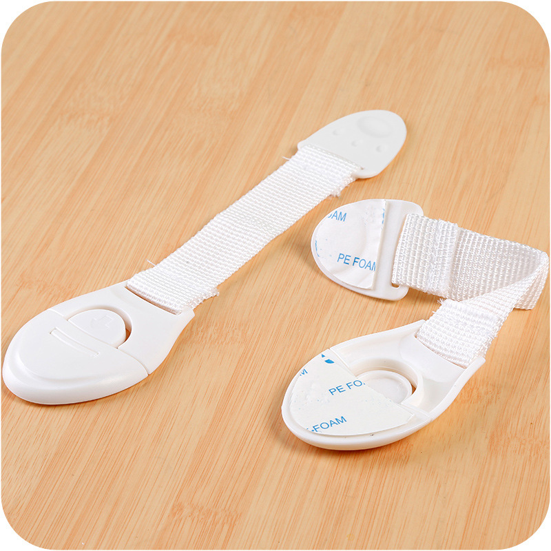Baby belt lock baby safety lock child latch drawer plastic toilet lock cabinet door refrigerator lock