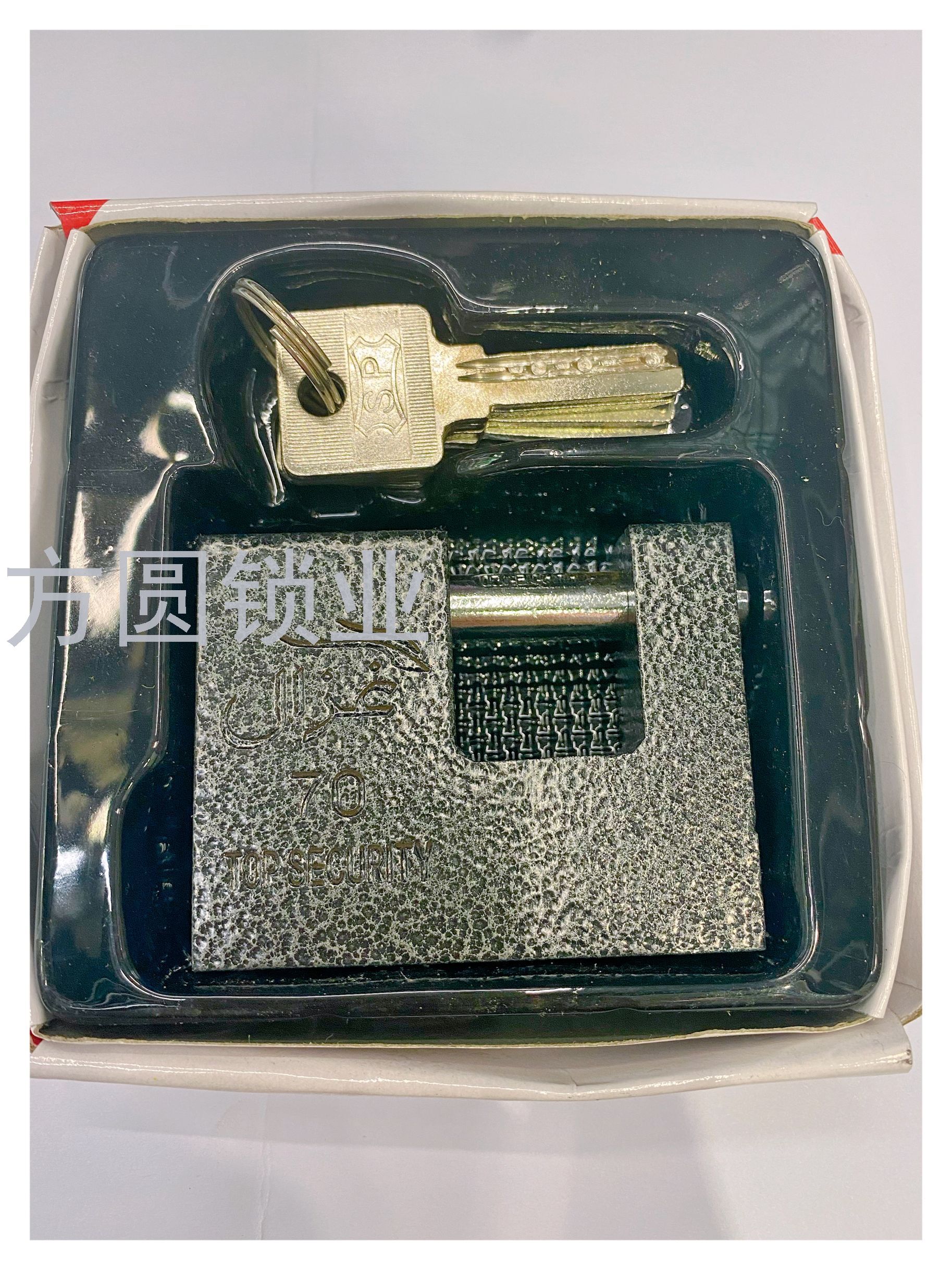 Black plastic giant padlock warehouse door lock cabinet door lock