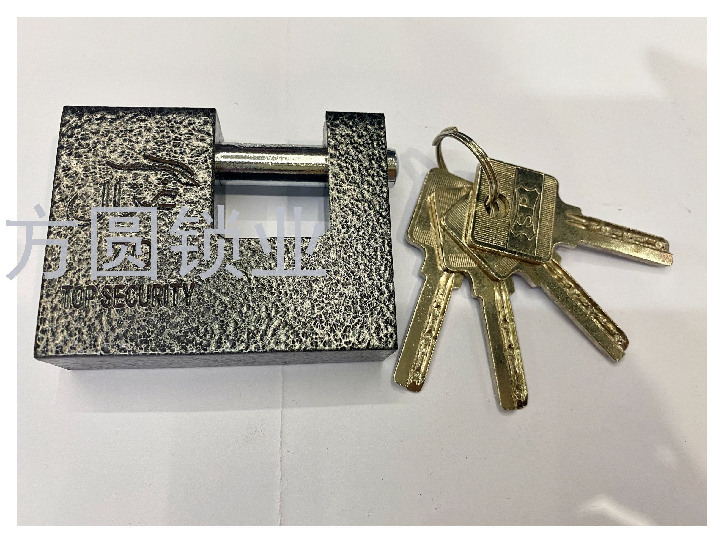 Black plastic giant padlock warehouse door lock cabinet door lock