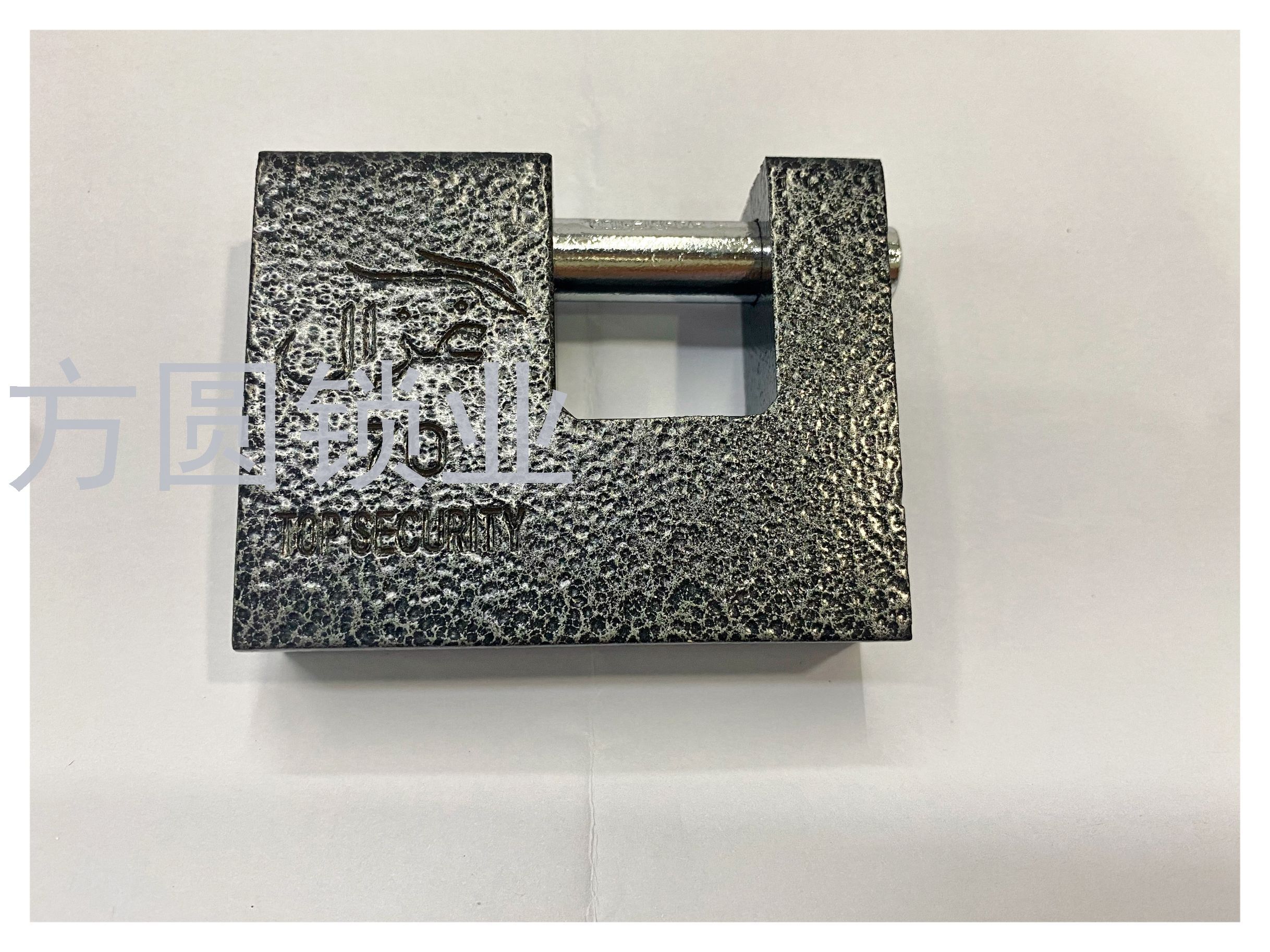 Black plastic giant padlock warehouse door lock cabinet door lock