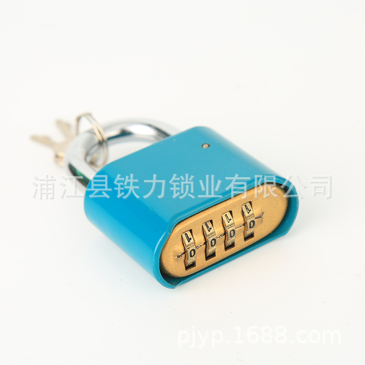 Factory Supply Password Lock Household Cabinet Door Password Lock Bottom Four-Wheel Password Lock Zinc Alloy Padlock