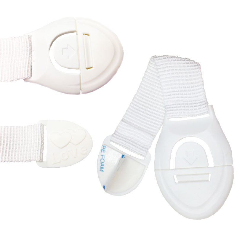 Baby safety locker door lock Baby multifunctional cloth belt lock drawer lock Baby locker lock