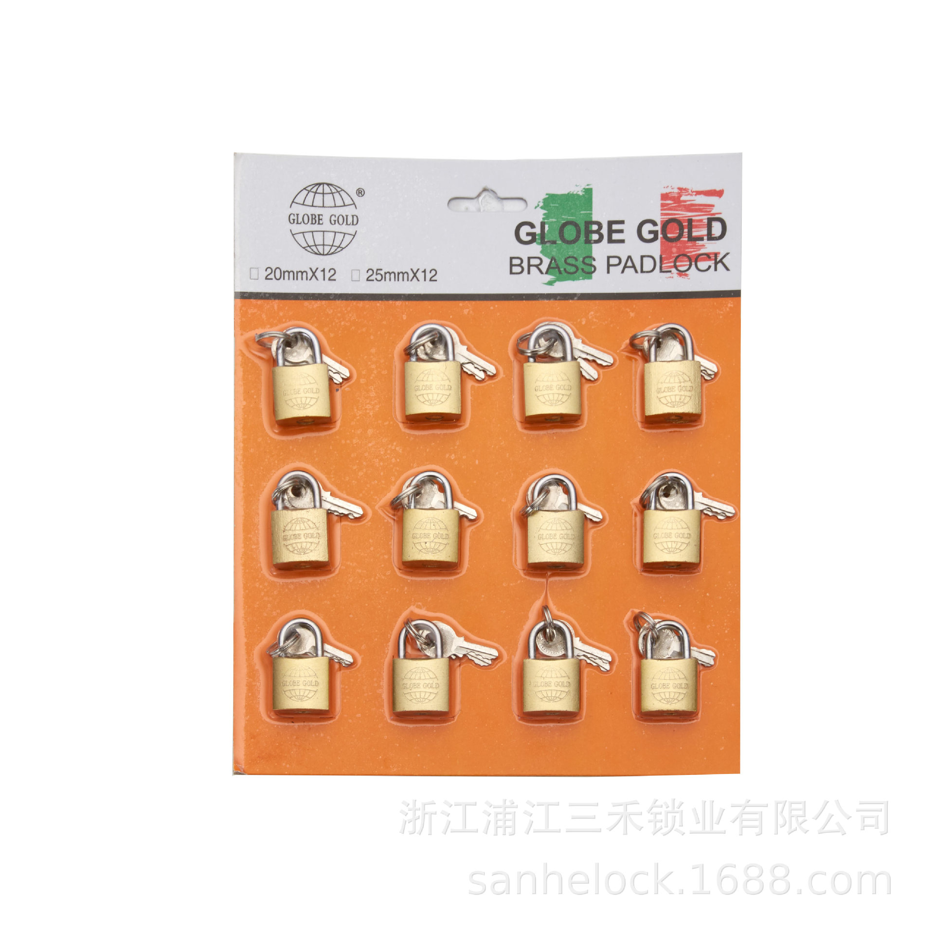 Multi-Specification Sanding Combination Suction Card One-Word Open Embossed Lock Bedroom Dormitory Door Anti-Rust Safety Padlock
