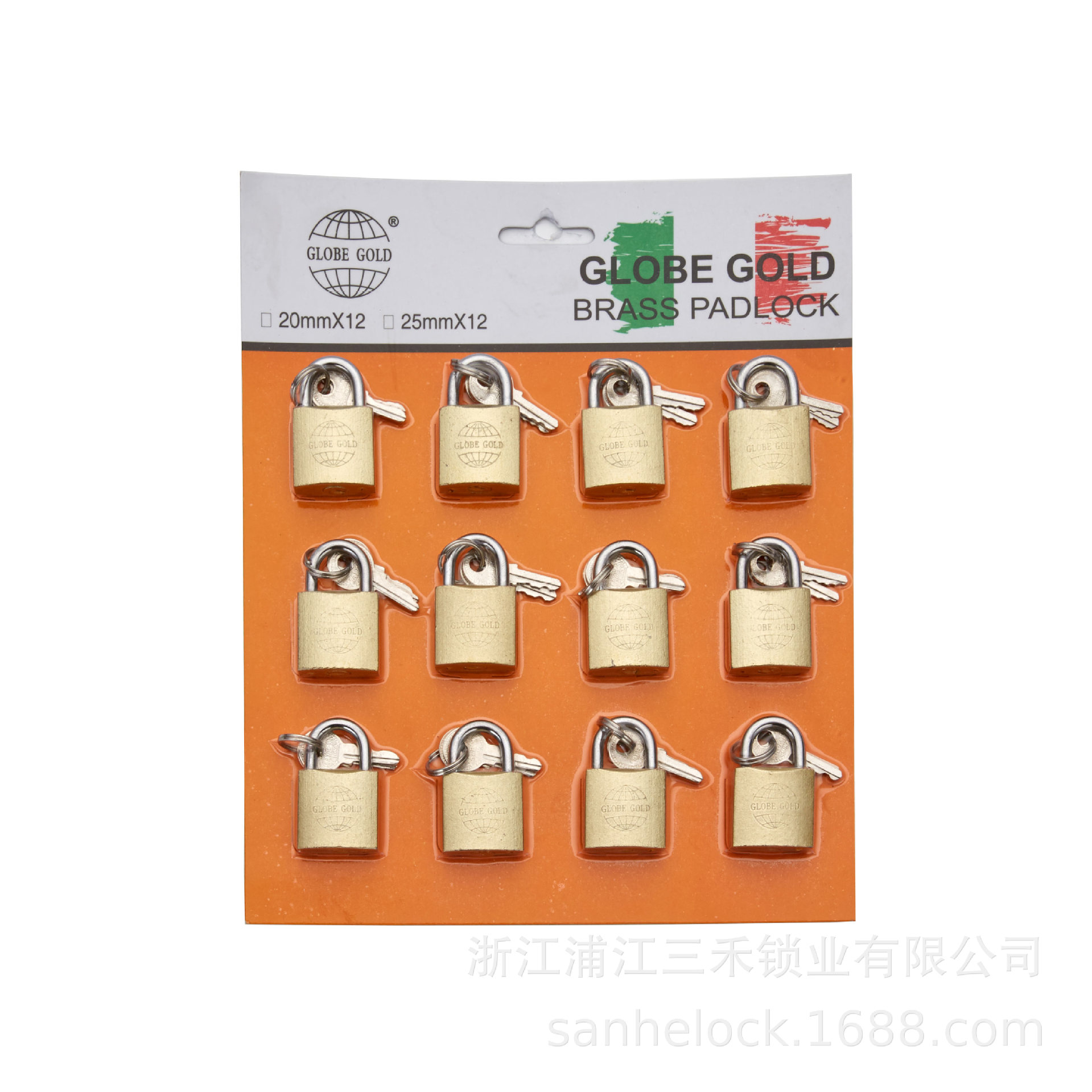 Multi-Specification Sanding Combination Suction Card One-Word Open Embossed Lock Bedroom Dormitory Door Anti-Rust Safety Padlock
