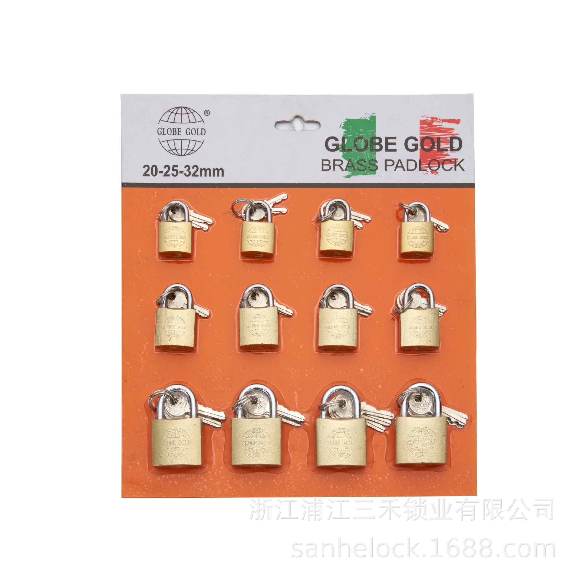 Multi-Specification Sanding Combination Suction Card One-Word Open Embossed Lock Bedroom Dormitory Door Anti-Rust Safety Padlock