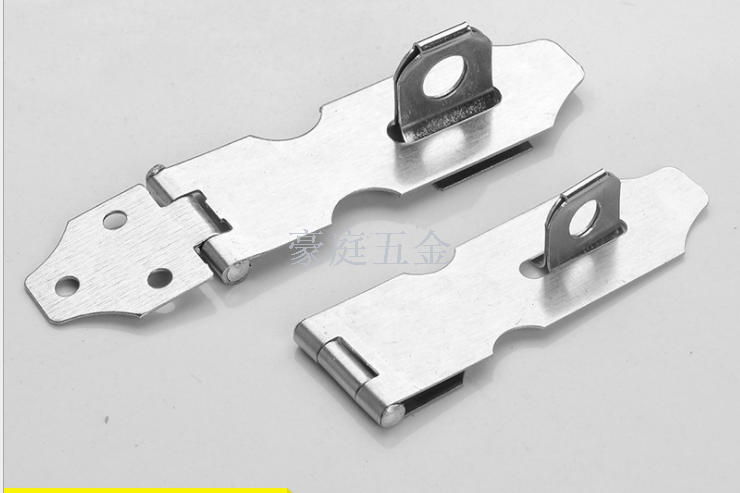 Stainless Steel Lock Shackle Brand Door Latch/Drawer Door Hasp Stainless Steel Old-Fashioned Cabinet Door Lock Fastener Thickened
