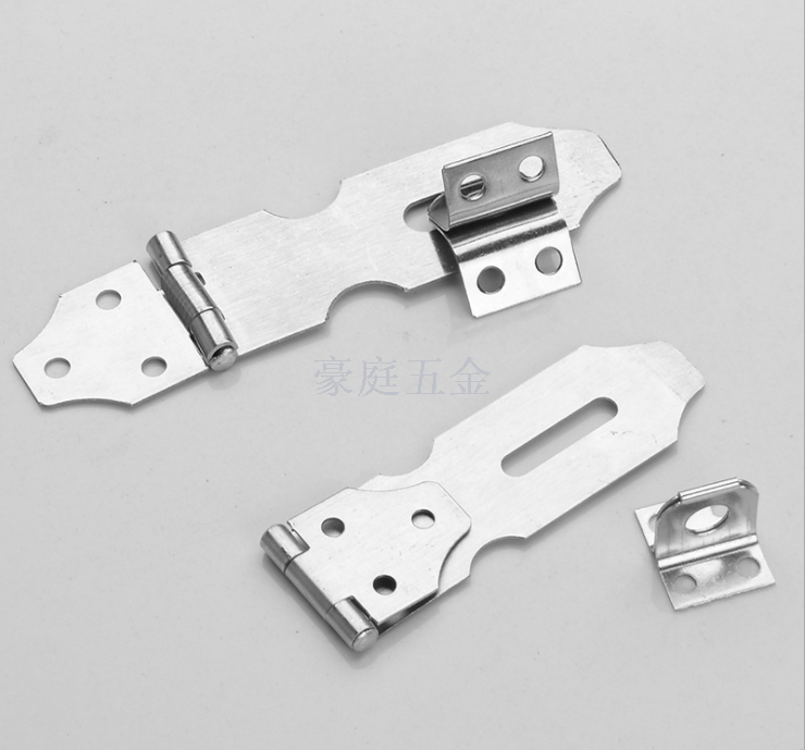 Stainless Steel Lock Shackle Brand Door Latch/Drawer Door Hasp Stainless Steel Old-Fashioned Cabinet Door Lock Fastener Thickened