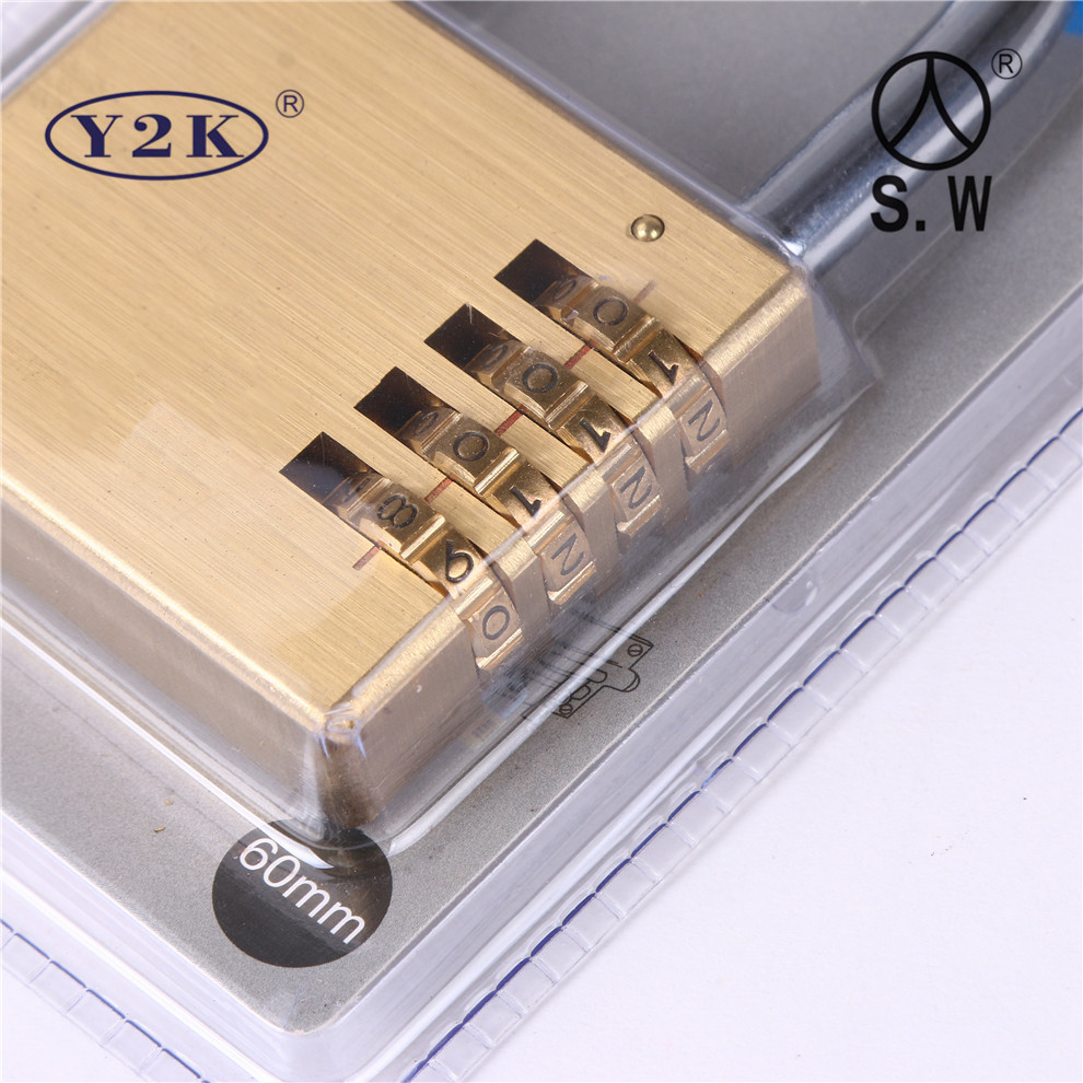 Password Lock Padlock Dormitory Cabinet Lock Gym Cabinet Door Wardrobe Longevity Safe Lock Household Mini Padlock with Password Required