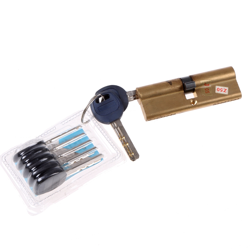 Anti-theft door lock core all copper computer slot AB lock core