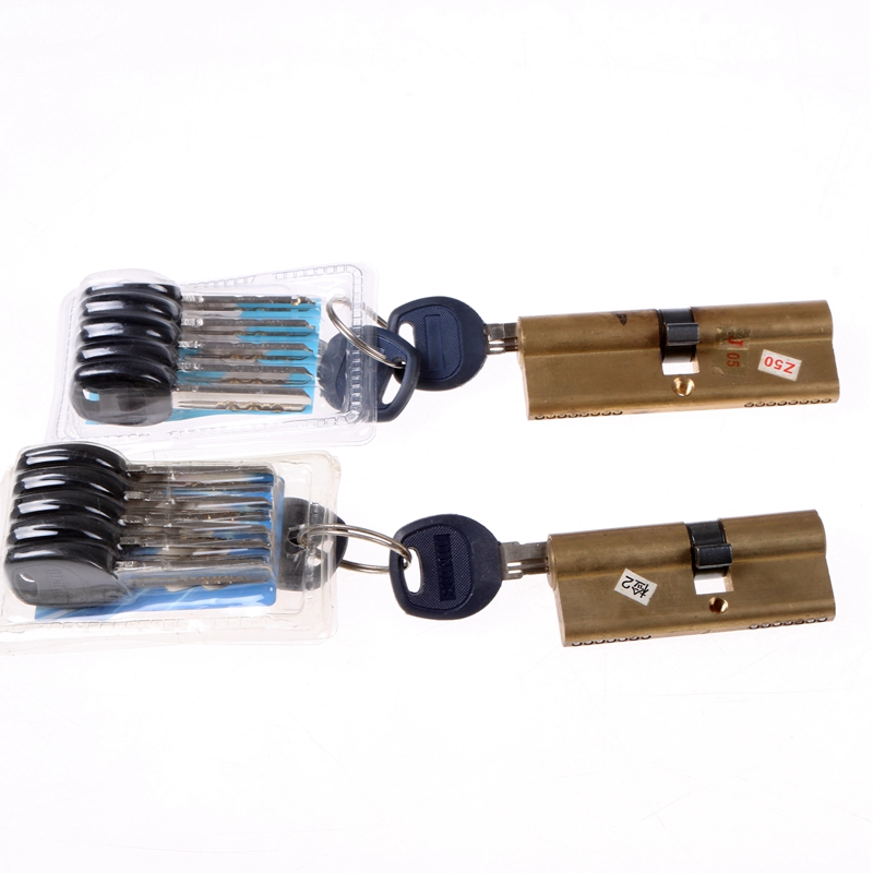 Anti-theft door lock core all copper computer slot AB lock core