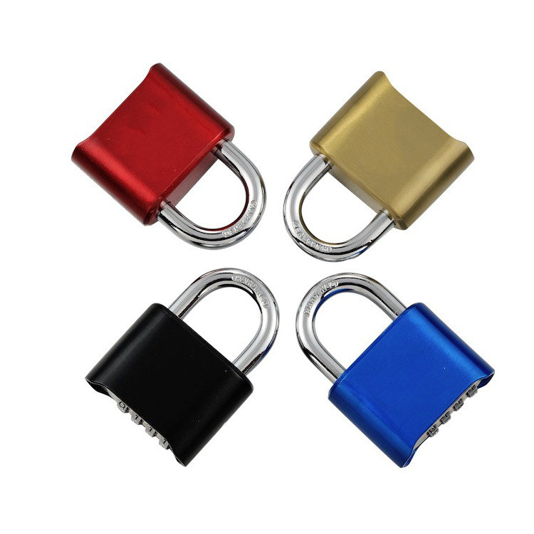 Factory Supply Large 4-Digit Bottom Password Lock Imitation Copper Solid Multi-Purpose Warehouse Door Password Lock CH-610