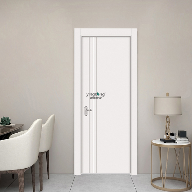 Yingkang Bedroom Pvc Wpc Door Bedroom Door Modern House Door With Locks And Handles