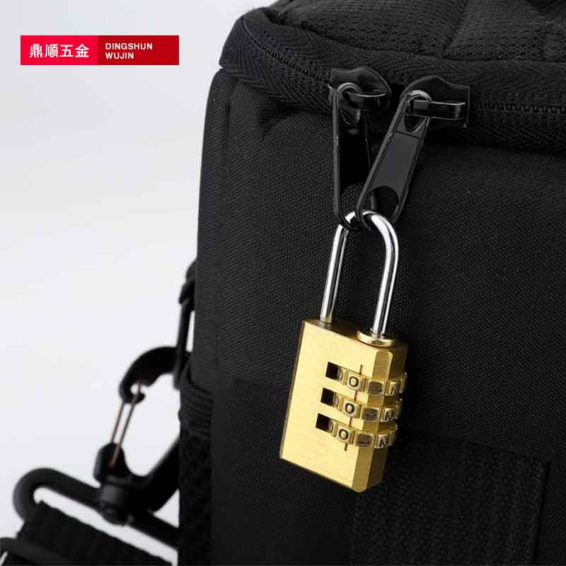Manufacturer direct selling combination lock all copper suitcase small lock cabinet lock door gym cabinet lock mini lock lock head