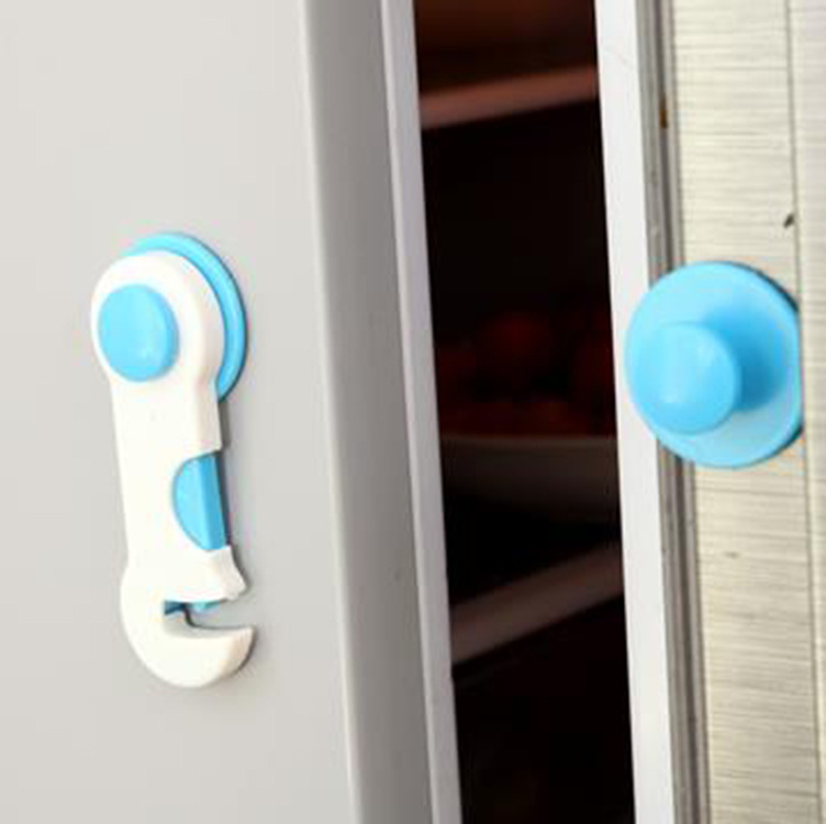 Children&#039;s Safety Protection Multifunctional Baby Safety Lock Anti-Clamp Hand Chest of Drawer Door Split Child Safety Lock