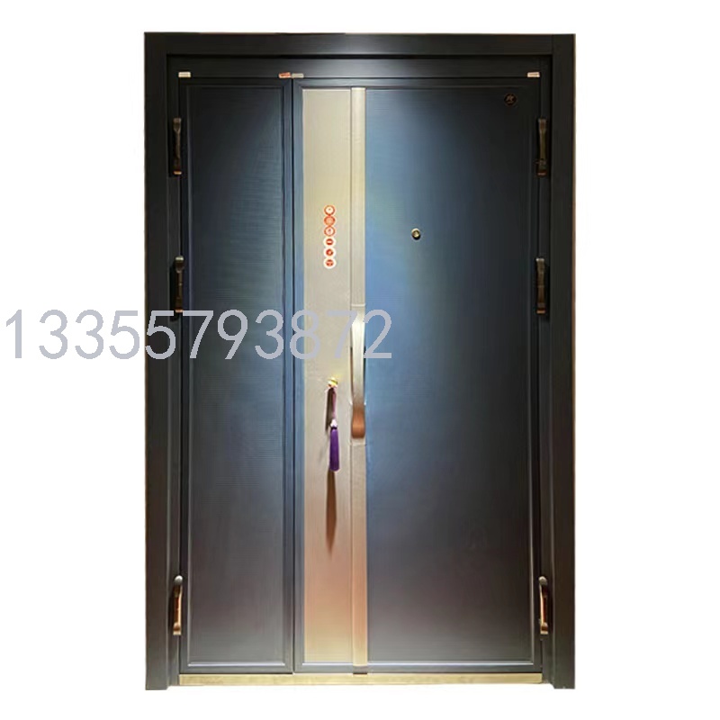 Class A Anti-Theft Door Household Entrance Door Smart Fingerprint Lock Door Steel Safety Door