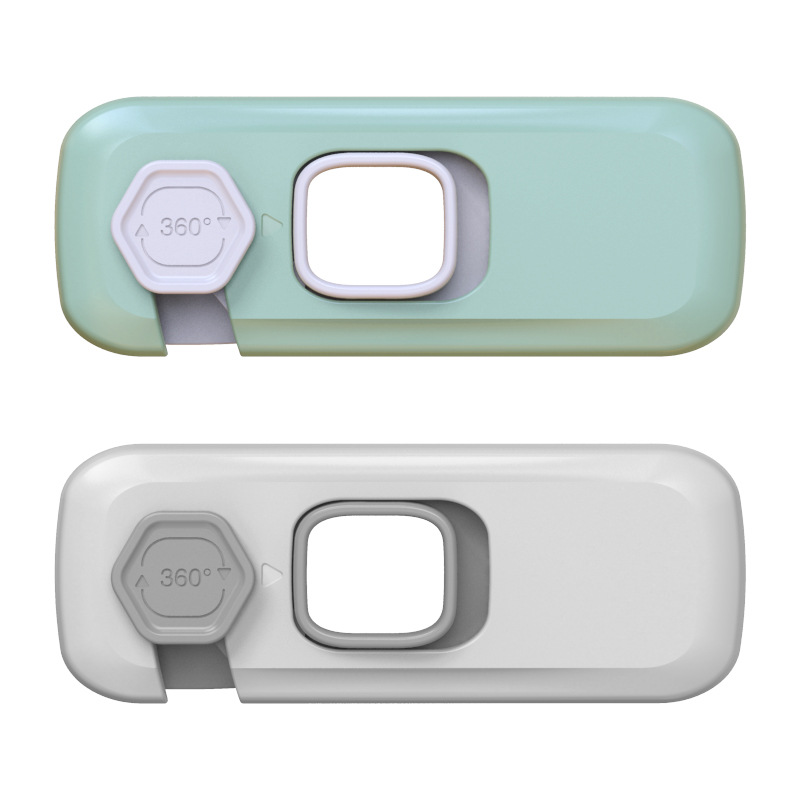 Children&#039;s Safety Lock Baby Anti-Clamp Hand Door Lock Cabinet Door Lock Baby Protection Refrigerator Lock Drawer Lock