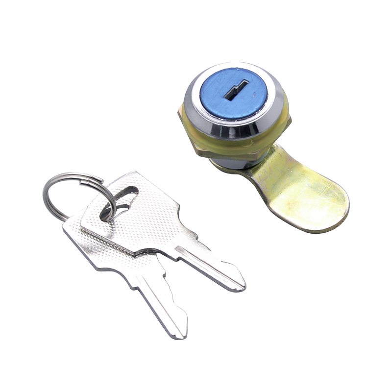 Supply Ms403 Electric Meter Box Distribution Box Small round Lock Information Access Box Equipment Cabinet Door Cam Lock Half Iron Cross Copper Cylinder