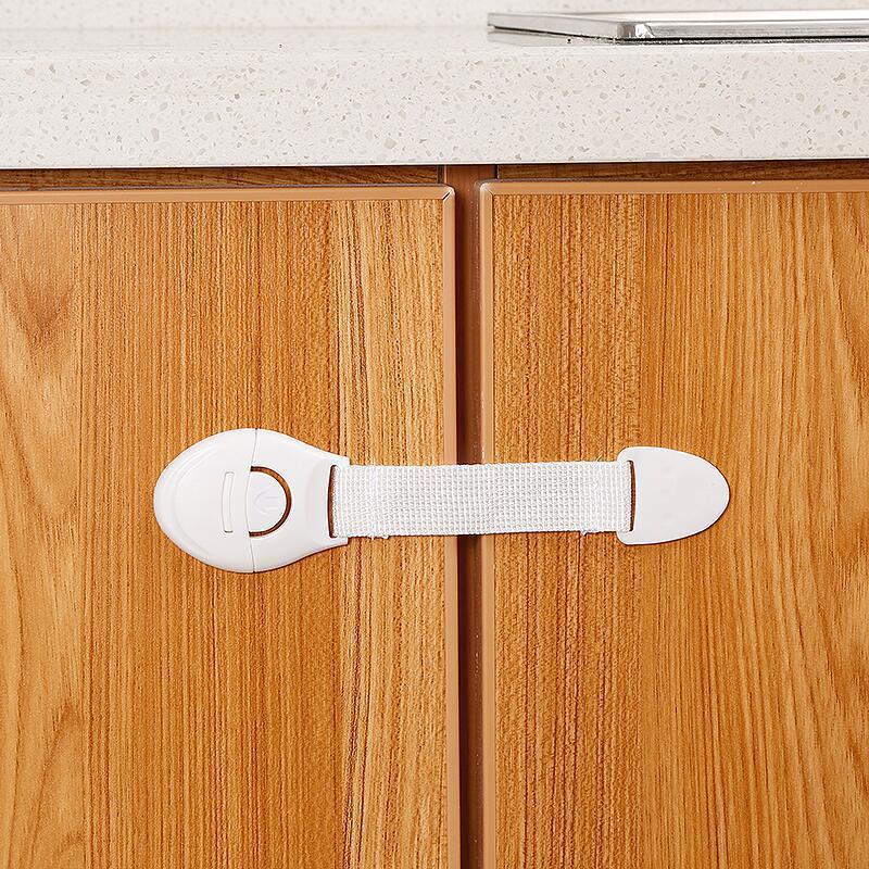 Multi-function children anti-pinch hand drawer lock baby safety lock baby protection open refrigerator cabinet door toilet lock
