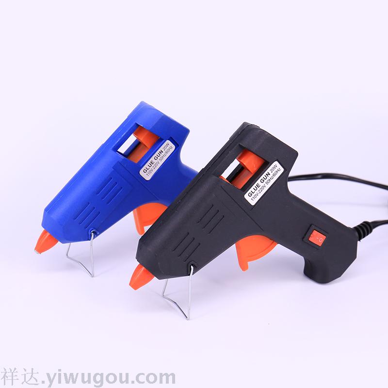 Manufacturers supply wholesale hot melt gun with switch manual DIY multifunctional electric hot melt gun 20W glue gun
