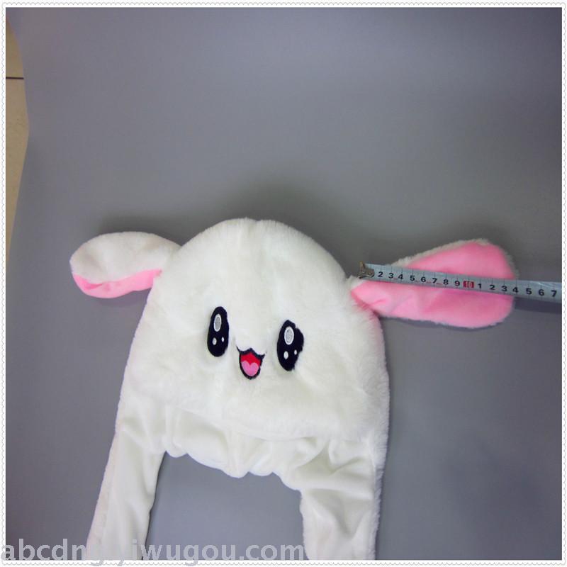Rabbit hat shake sound with a flash switch equipped with a nodal flange film does not leak electricity