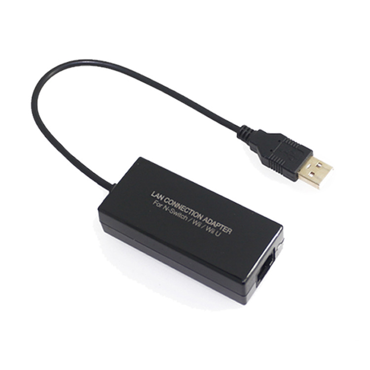 DOBE Switch Wired Network Card /Wii Network Card /WiiU Network Card (100M) TNS-849